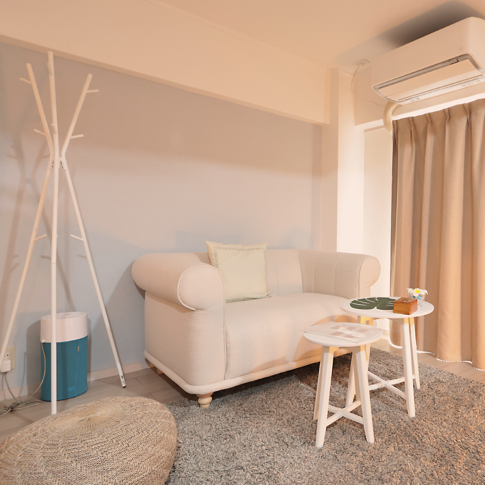 西宮・苦楽園のリラクゼーション・ヘッドスパサロンALANAのソファー写真